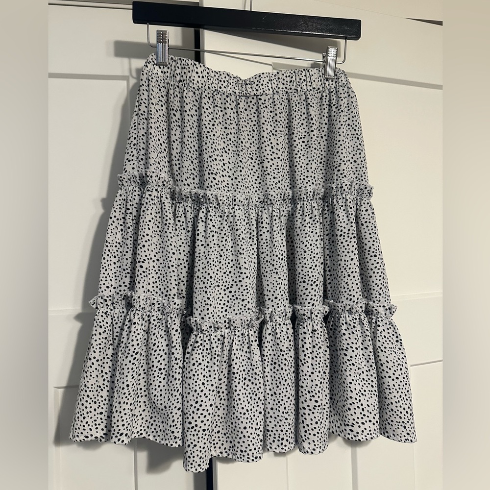 Shein dot skirt